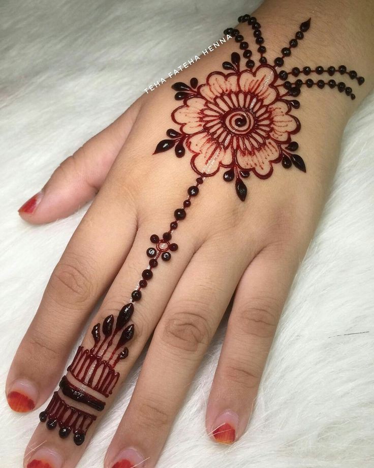 mehndi-design-for-kids