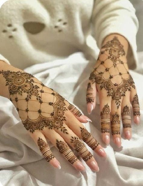 simple-mehndi-design-circle simple-mehndi-design-circle