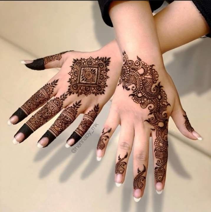 simple-mehndi-design-front-hand-cute simple-mehndi-design-front-hand-cute