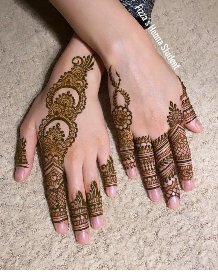 Easy-Arabic-Mehndi-Design
