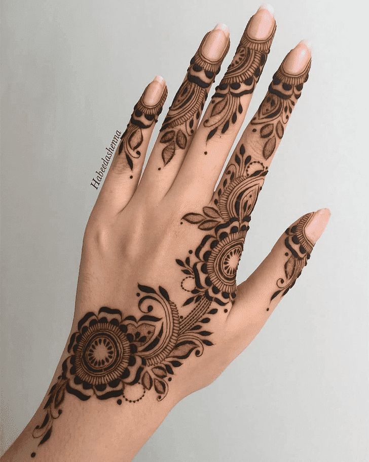 Easy-Arabic-Mehndi-Design