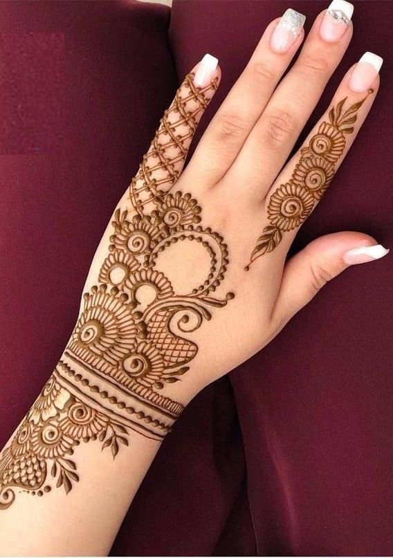 Easy-Arabic-Mehndi-Design