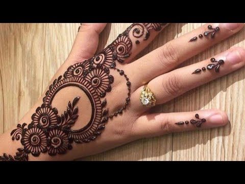 Easy-Arabic-Mehndi-Design