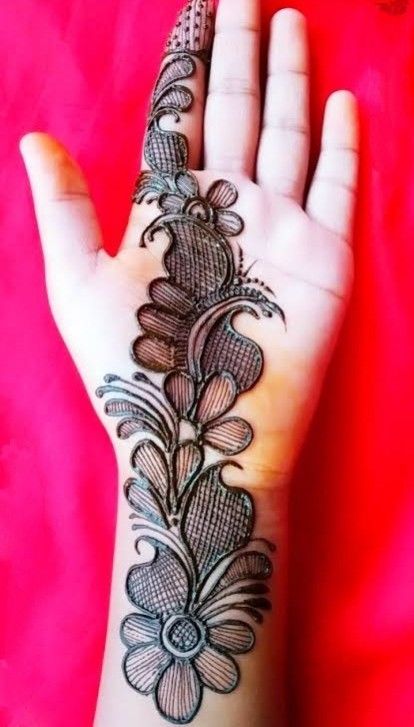 Easy-Arabic-Mehndi-Design