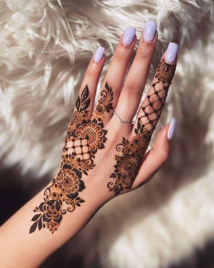 Easy-Arabic-Mehndi-Design