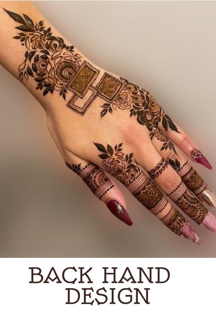 Easy-Arabic-Mehndi-Design