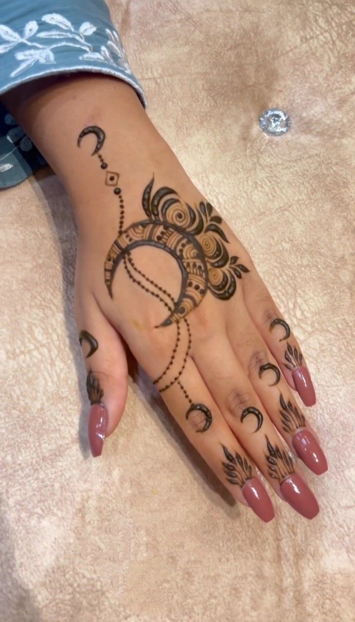 Easy-Arabic-Mehndi-Design