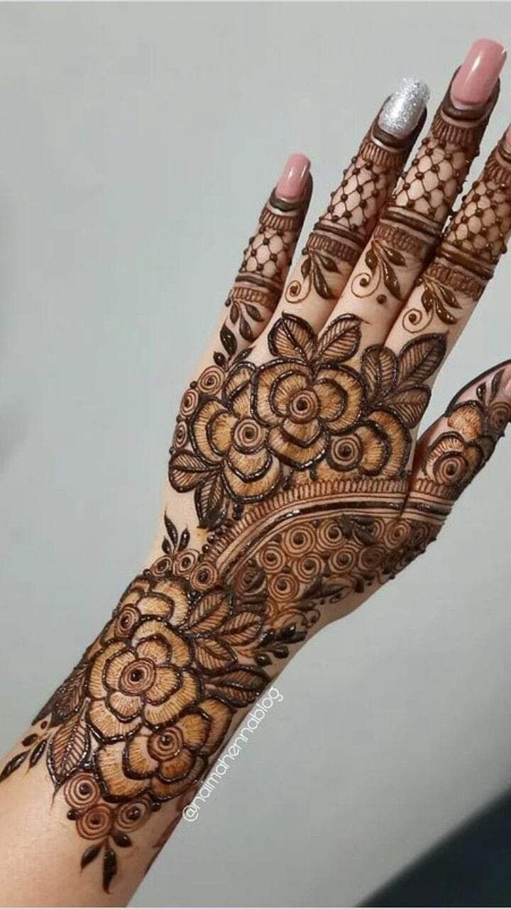 Easy-Arabic-Mehndi-Design