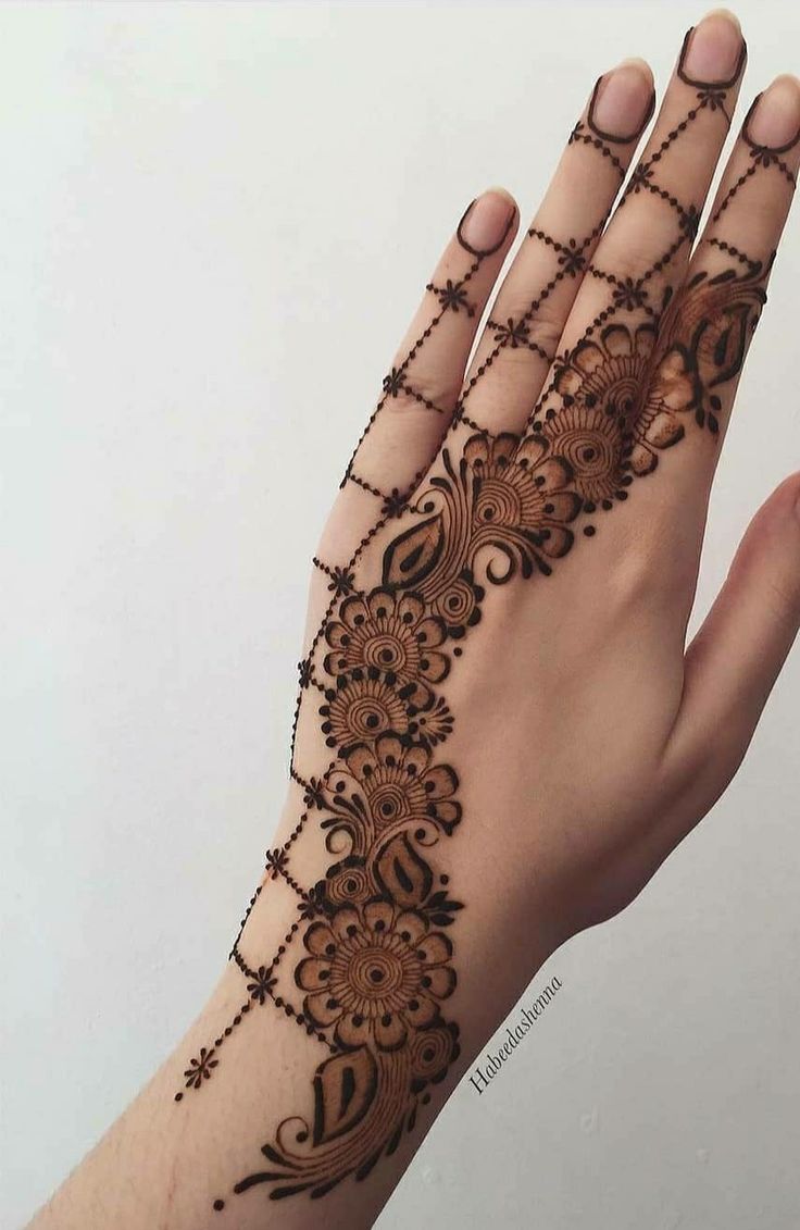 Easy-Arabic-Mehndi-Design