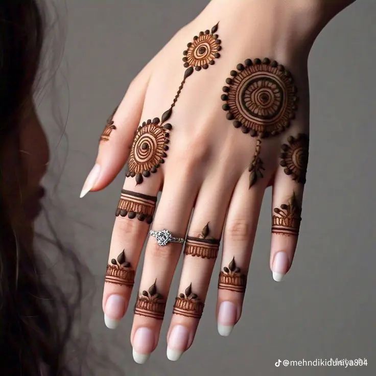 Easy-Arabic-Mehndi-Design