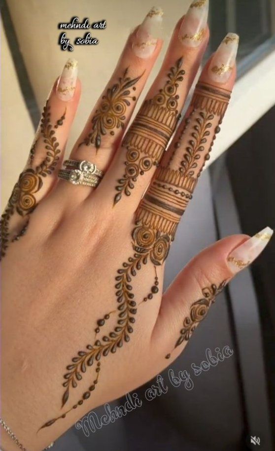 Easy-Arabic-Mehndi-Design
