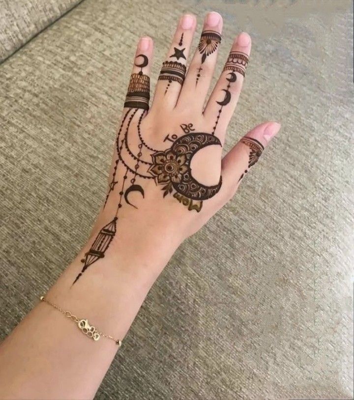 Easy-Arabic-Mehndi-Design