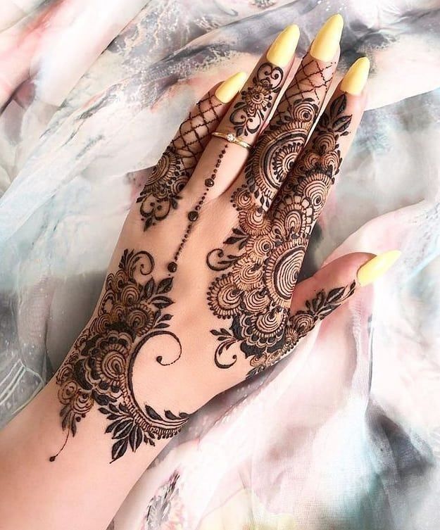 Easy-Arabic-Mehndi-Design