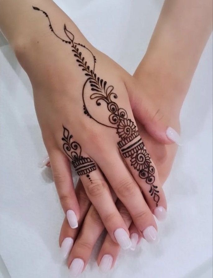 Front-Hand-Simple-Mehndi-Design-Images