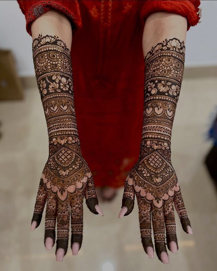 Modern-Full-Hand-Mehndi-Design Modern-Full-Hand-Mehndi-Design