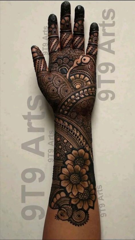 Modern-Full-Hand-Mehndi-Design Modern-Full-Hand-Mehndi-Design
