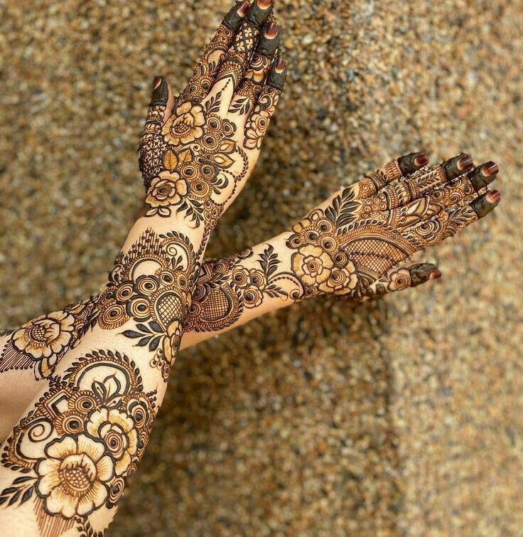 Modern-Full-Hand-Mehndi-Design Modern-Full-Hand-Mehndi-Design