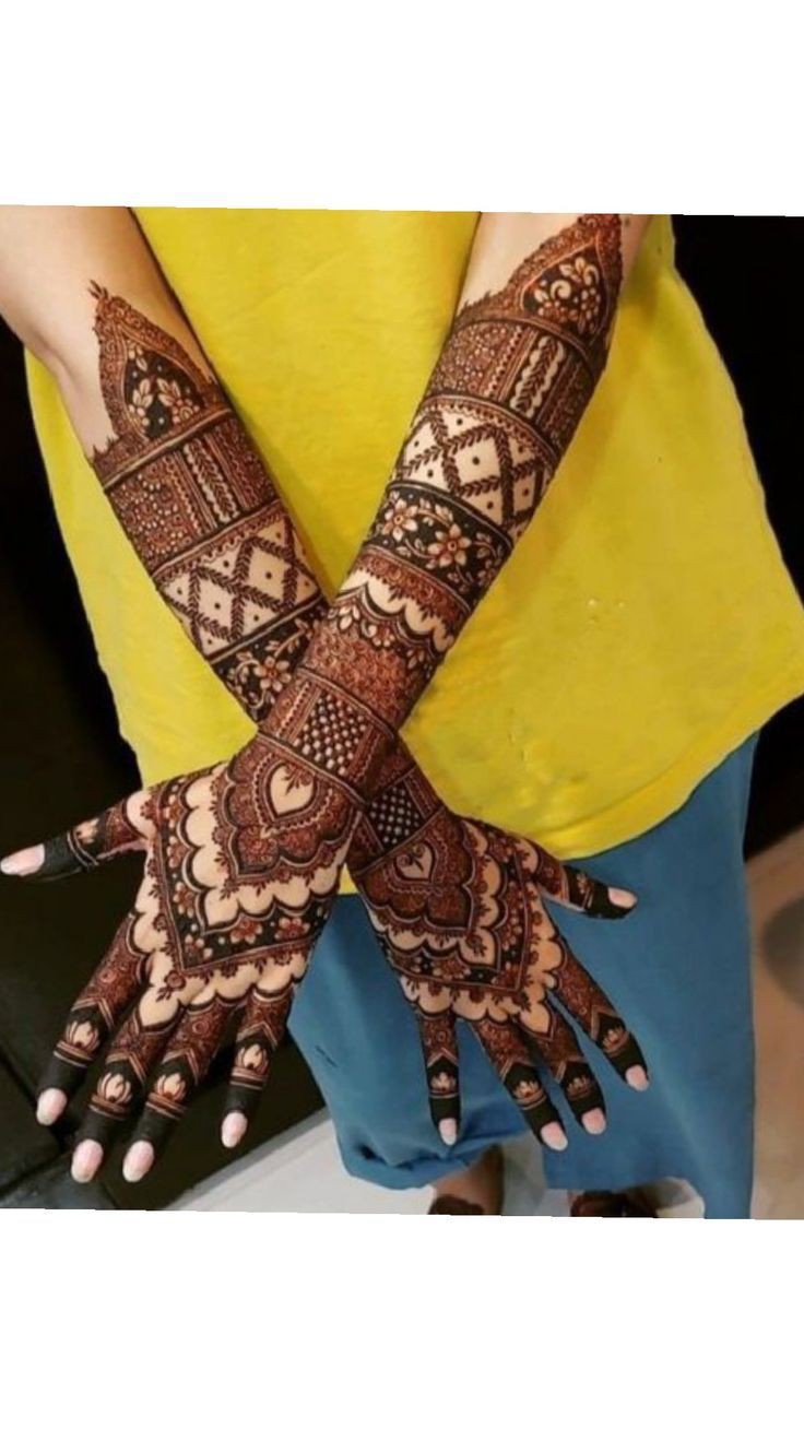 Modern-Full-Hand-Mehndi-Design Modern-Full-Hand-Mehndi-Design