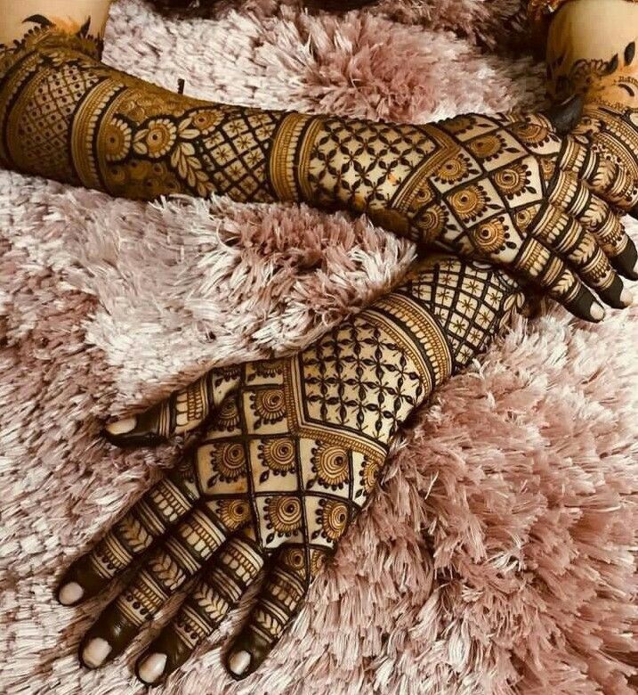 Modern-Full-Hand-Mehndi-Design Modern-Full-Hand-Mehndi-Design