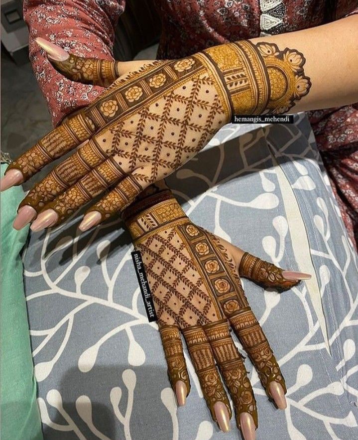 Modern-Full-Hand-Mehndi-Design Modern-Full-Hand-Mehndi-Design