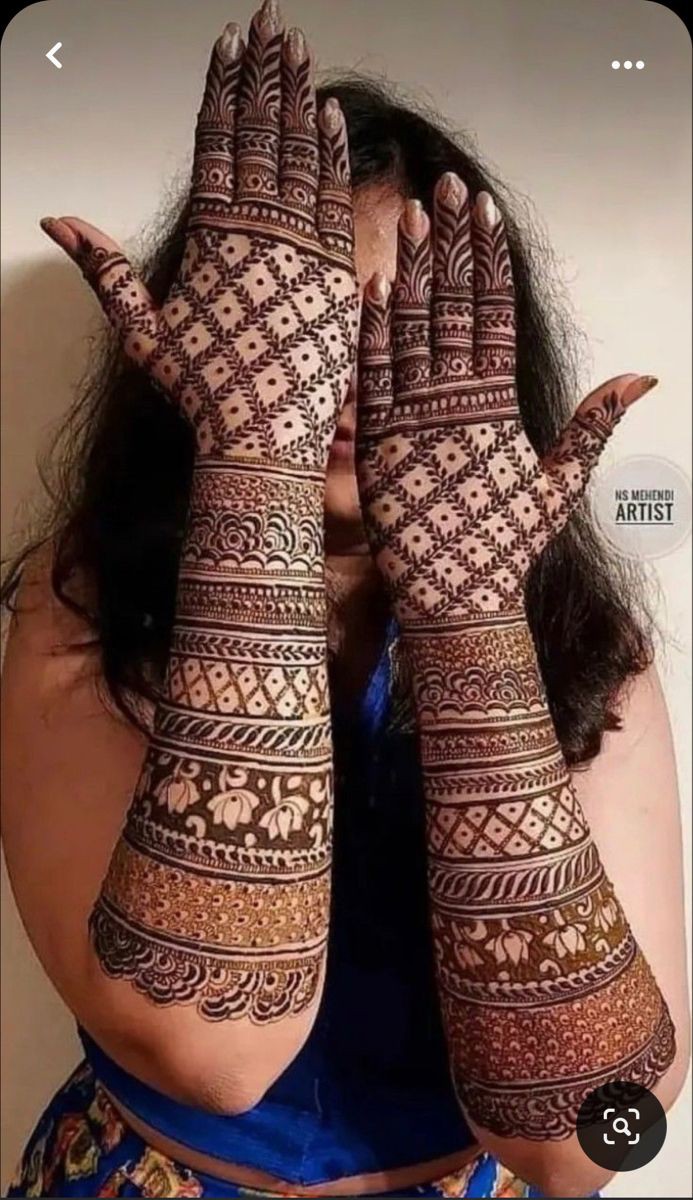 Modern-Full-Hand-Mehndi-Design Modern-Full-Hand-Mehndi-Design