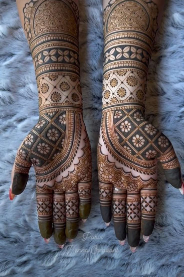 Modern-Full-Hand-Mehndi-Design Modern-Full-Hand-Mehndi-Design
