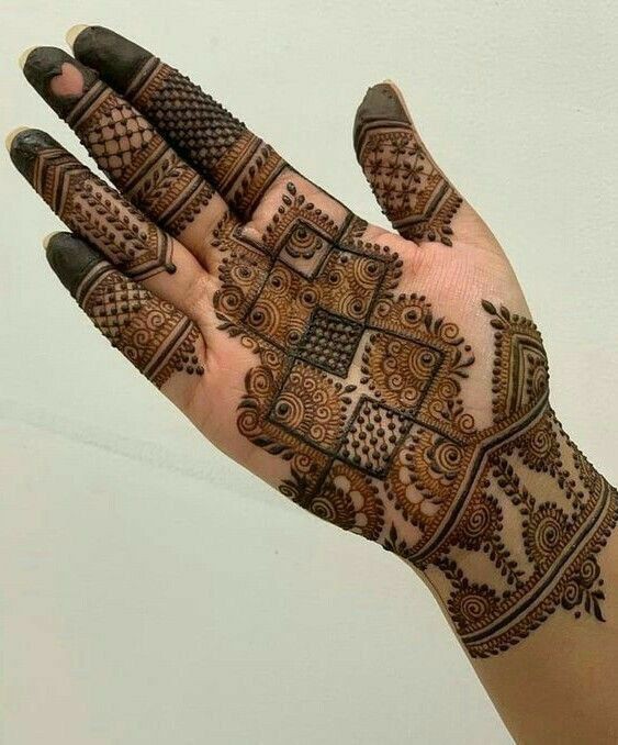 Royal Front Hand Mehndi Design
