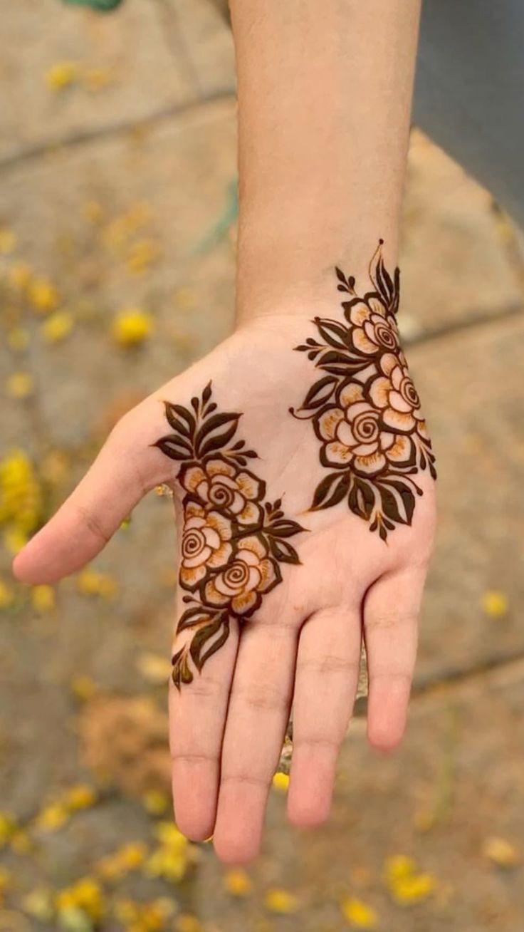 Royal Front Hand Mehndi Design