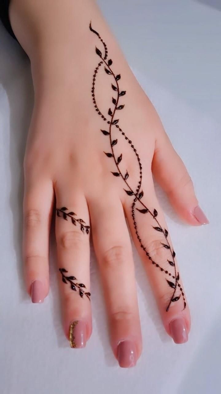 arabic-mehndi-design-for-child-simple arabic-mehndi-design-for-child-simple