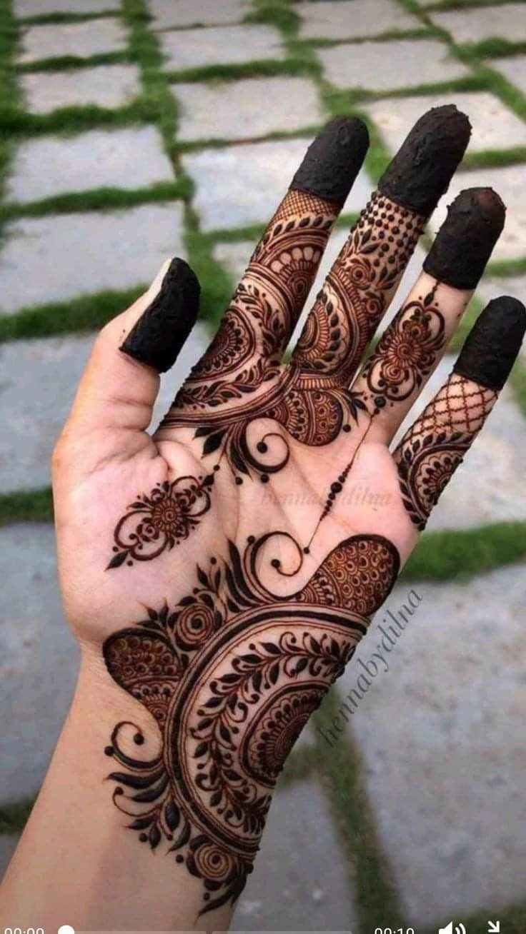 arabic-mehndi-design-karwa-chauth-simple arabic-mehndi-design-karwa-chauth-simple