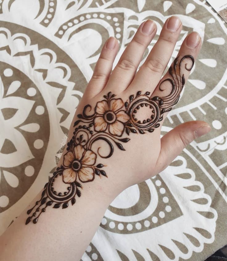 back-hand-mehndi-design-cute back-hand-mehndi-design-cute