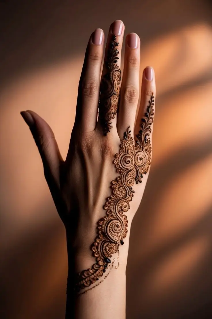 cute-back-hand-mehndi-design cute-back-hand-mehndi-design