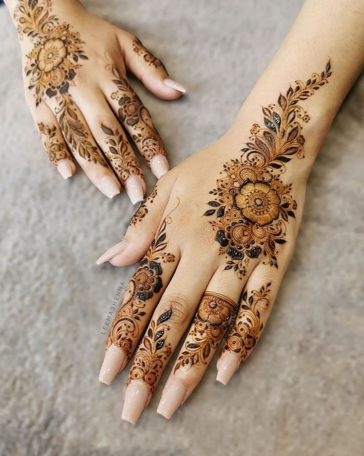 easy-mehndi-design-and-simple easy-mehndi-design-and-simple