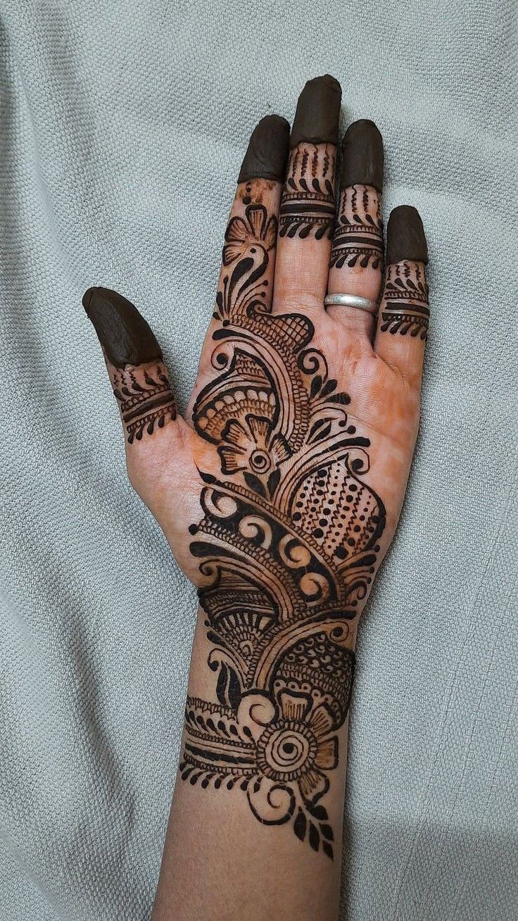 front-hand-simple-mehndi-design-easy-for-girl front-hand-simple-mehndi-design-easy-for-girl