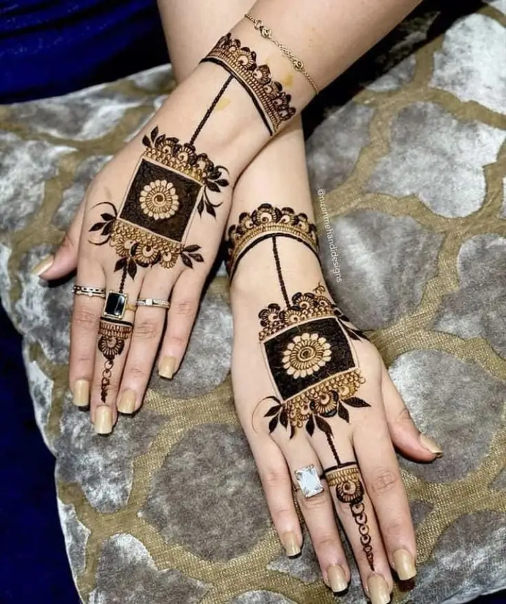 stylish-back-hand-mehndi-designs-box-design stylish-back-hand-mehndi-designs-box-design